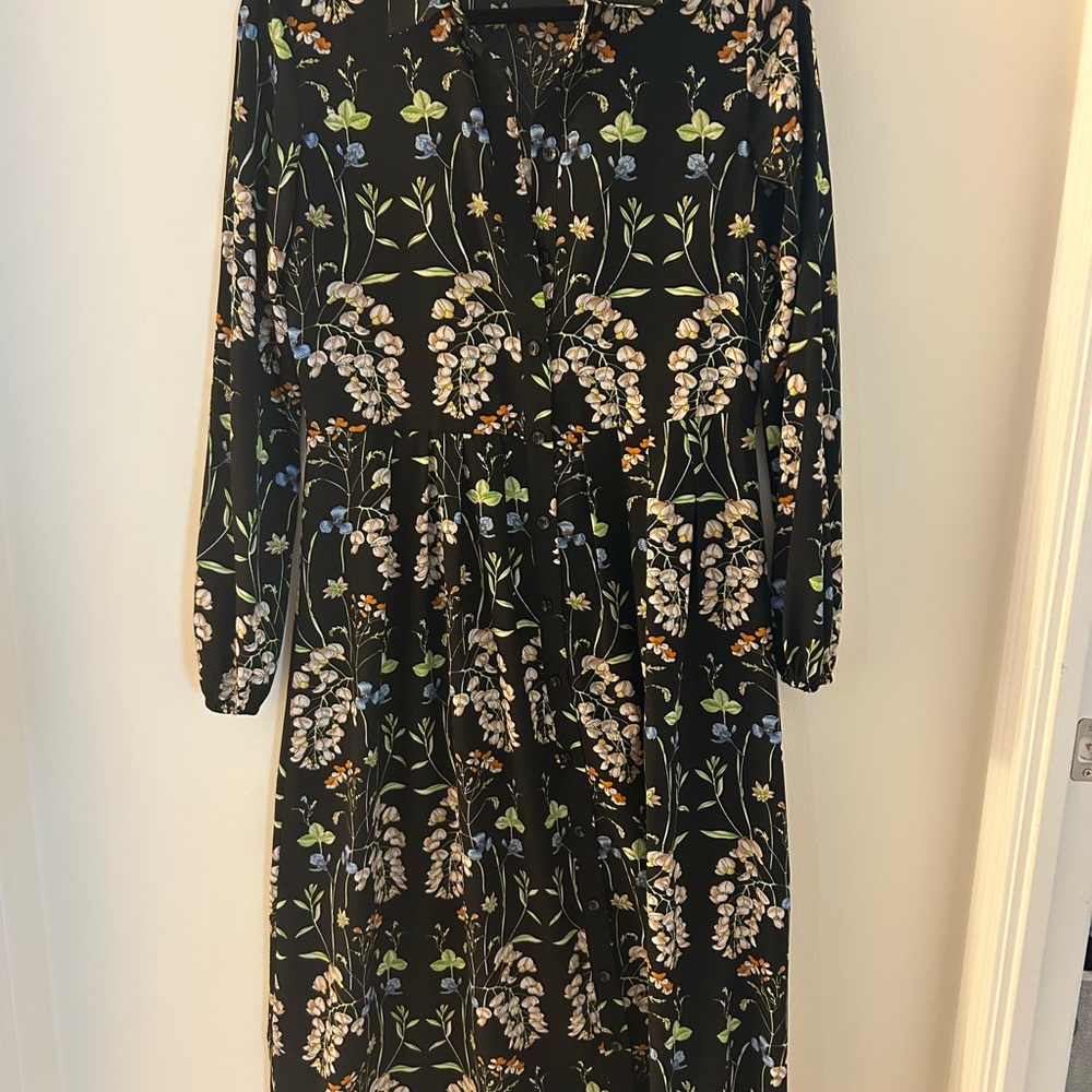 Black Floral Dress